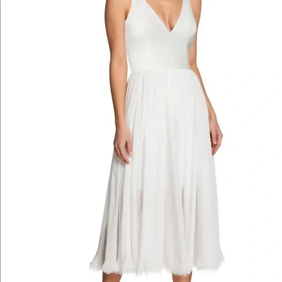 alicia dress the population Dress the Population Womens Alicia Sleeveless Plunging Fit and Flare Midi  Dress, Black, XX-Small US at Amazon Women's Clothing store